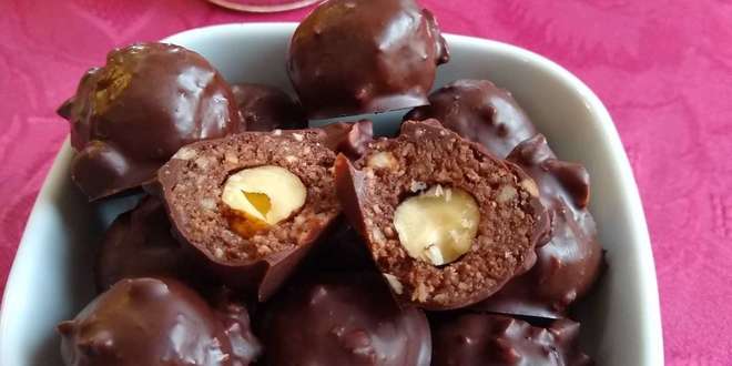 Рецепта за Шоколадови бонбони „Фереро Роше“