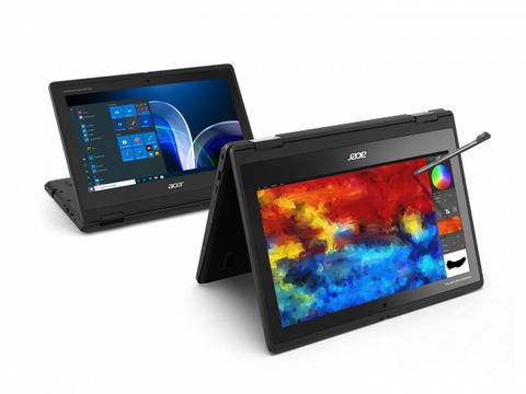 Acer представи нов подсилен лаптоп TravelMate Spin B3 за ползване в училище