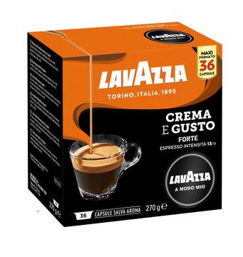 Кафе капсули Lavazza Crema e Gusto Forte A Modo Mio 36 бр.