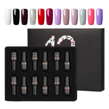 Комплект 12 основни цветове гел лак Rosalind