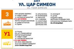 Общински училищни автобуси по фиксирани маршрути