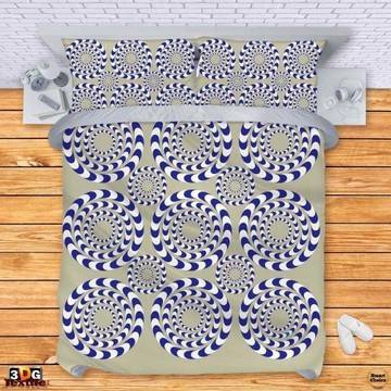 Комплект спално бельо – Геометрични кръгове. Модел – 002-591