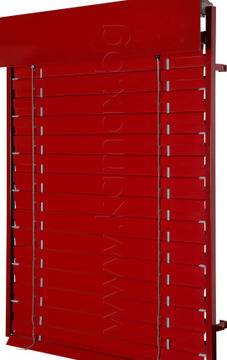 Външни ламелни хоризонтални щори