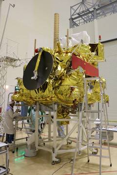 Най-сетне: първият руски спътник Арктика-М за наблюдение на северните полярни региони е готов за полет!