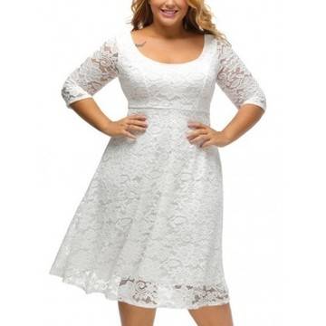 БЯЛА РОКЛЯ МАКСИ