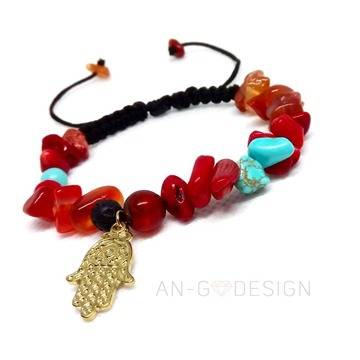 Защитна Гривна Red Kabbalah от An-G Design Boutique