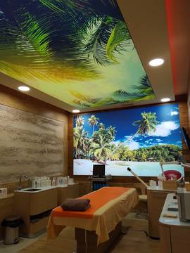 Опънати светещи тавани и стени с печат