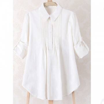 ДАМСКА РИЗА В БЯЛО