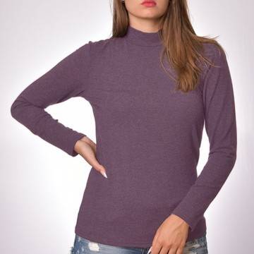 ДАМСКО ПОЛУПОЛО ОТ ВЪЛНА В ЛИЛАВО