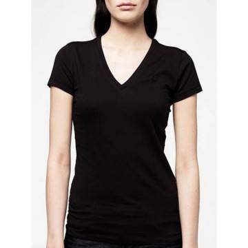 ТЕНИСКА С V-ОБРАЗНО ДЕКОЛТЕ