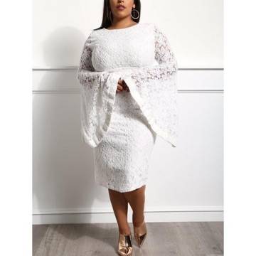 РОКЛЯ С ЕФКТЕН РЪКАВ