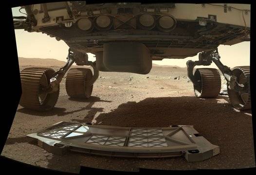 Марсоходът на НАСА Пърсъвиърънс разгърна системата за събиране на проби