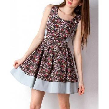 КЪСА РОКЛЯ ОТ ТРИКО