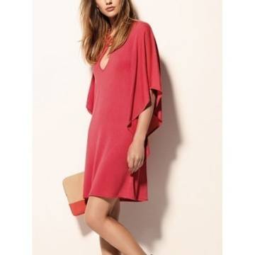 КЪСА РОЗОВА РОКЛЯ