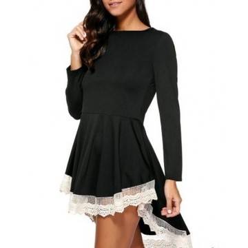 РОКЛЯ С БЯЛА ДАНТЕЛА