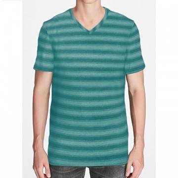 ЗЕЛЕНА ТЕРМО ТЕНИСКА РАЙЕ С V – ДЕКОЛТЕ