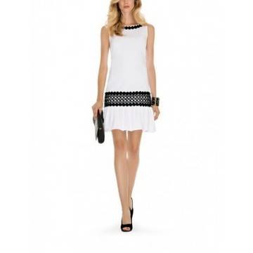 РОКЛЯ ОТ ТРИКО С ДАНТЕЛА