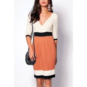 СЕМПЛА РОКЛЯ В ТРИ ЦВЯТА