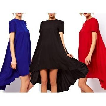 РОКЛЯ С КЪС РЪКАВ