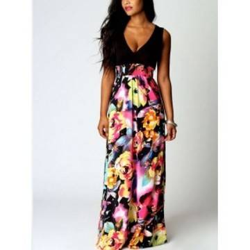 ДЪЛГА РОКЛЯ С ЩАМПА