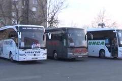 Пристигнаха за гласуване първите автобуси от Турция ВИДЕО