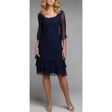 ЕЛЕГАНТНА РОКЛЯ В СИНЬО