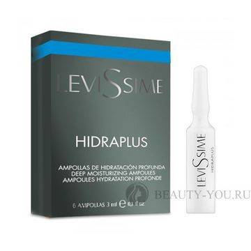 LevisSime Hidraplus Ампули за дълбока хидратация на кожата на лицето 6x3ml