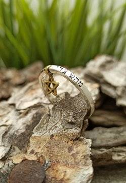 KABBALAH* сребърен пръстен “ПЕНТАГРАМ′′