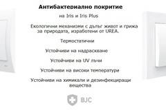 Антибактериална серия ключове и контакти