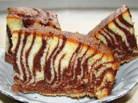 Кекс Зебра