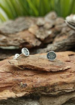 KABBALAH* сребърни обеци “ХАМСА′′