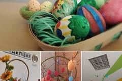 С шарени яйца и великденски зайчета Великден дойде предварително в РПГ „Никола Стойчев“