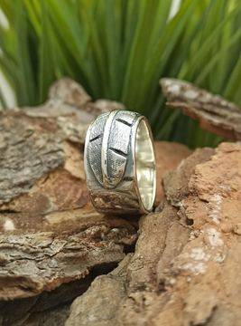 Мъжки сребърен пръстен “ПЕРО” 327R