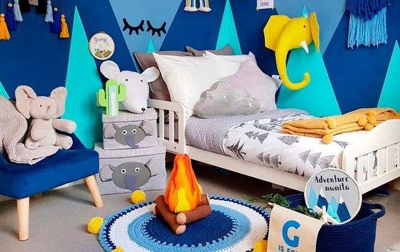 Оригинални идеи за декорация на детска стая