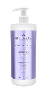 BRELIL Maschera SUBLIMECHES SILVER BLONDE Матираща маска за руси и побеллели коси 1000мл