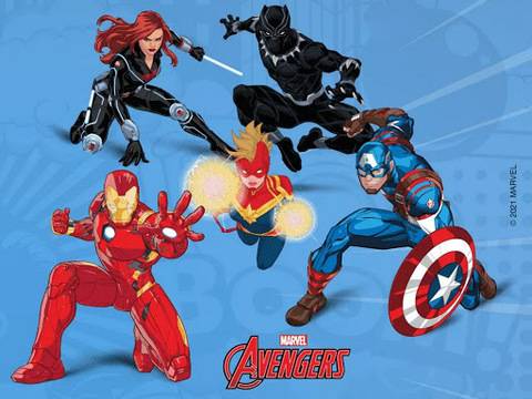 Спечелете 20 MARVEL™ падъл борд и 200 кутии AVENGERS