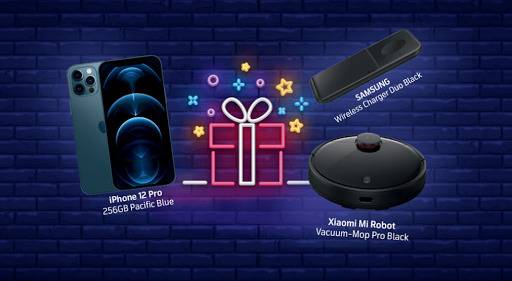 Спечелете iPhone 12 Pro, прахосмукачка робот и SAMSUNG Wireless Charger