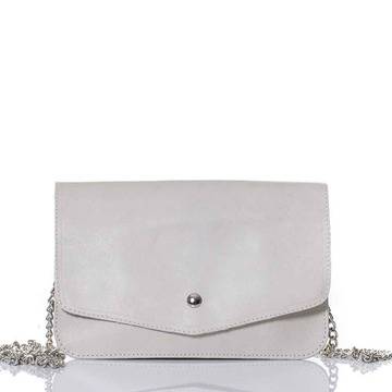 Малка чанта, тип клъч от естествена кожа