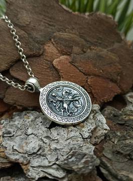 Сребърен медальон “Свети Георги”