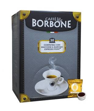 Капсули за кафе Borbone Oro съвместими с Lavazza Espresso Point 50 бр.