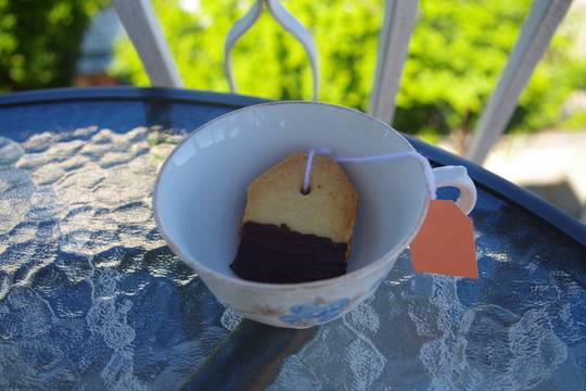 Маслени бисквити “Чаено пакетче”