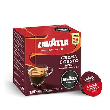 Кафе капсули Lavazza Crema e Gusto Ricco A Modo Mio 36 бр.