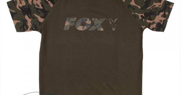 Тениска Fox Camo Khaki Chest Print T-shirt