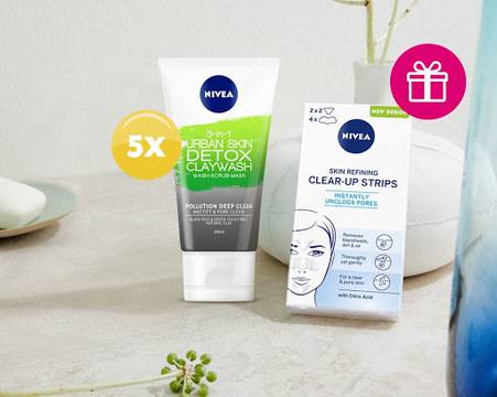 Спечелете 5 комплекта от Nivea за чиста и безупречна кожа