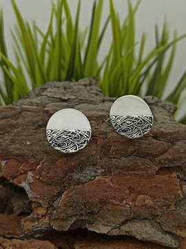 Дамски сребърни обеци 1375E