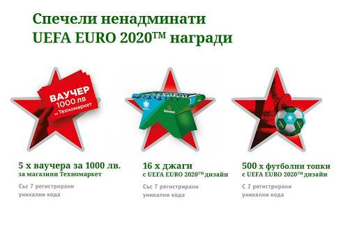Спечелете ваучери по 1000 лв, джаги, футболни топки, охладители, чаши и кенове с бира от Heineken