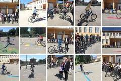 Състезание по майсторско управление на велосипед в НУ “Яне Сандански” Разлог