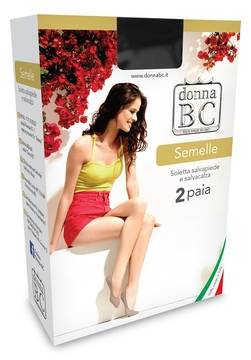 Малена – магазин за бежови терлици изрязани чорапи Semelle 30 DEN изрязани чорапи