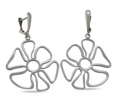 Дамски сребърни обеци „ЦВЕТЕ МОЕ“ 979Е