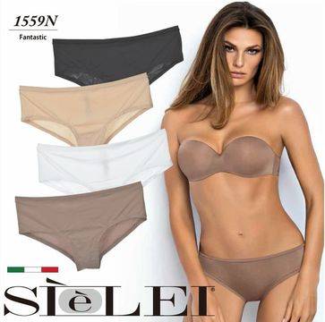 Малена – магазин за гладки бикини с нормална талия Сиелей SieLei Сиелеи италиански сатенени бикини